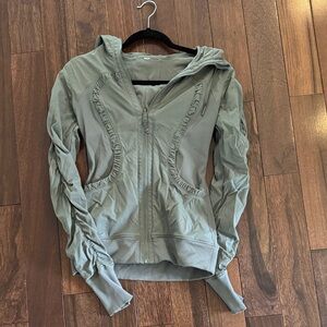 Lululemon dance studio zip up
